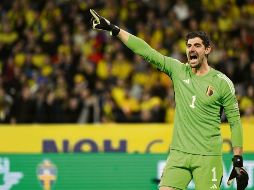 Courtois dice que su decisión ayudará a que el equipo belga esté más enfocado. AFP/J. Nackstrand