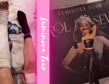 Karol Sevilla reveló cuál es su estado de salud luego de su accidente. Imágenes ESPECIAL/INSTAGRAM @karolsevillaofc