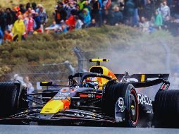 SERGIO PÉREZ. El sábado será clave para definir la parrilla de salida. EFE / R. De Waal