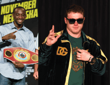 El Canelo pide una gran cantidad monetaria para la pelea con Crawford. Imágenes IMAGO7 AFP