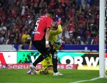 Vargas, quien llegó al Atlas en 2019, demostró nuevamente su capacidad para ser un factor decisivo al detener un penal clave. IMAGO7.