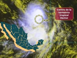 El SMN detalló que el ciclón 