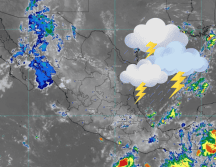 Las condiciones climáticas del país para esta semana estarán afectadas por la Onda Tropical 19. ESPECIAL / SMN
