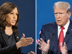 Mientras la vicepresidenta se mantiene de líder y gana electores, el magnate tendría que afrontar de nuevo un proceso legal. AP