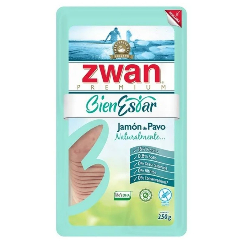 &nbsp;Zwan Premium Bienestar - Jamón de Pavo