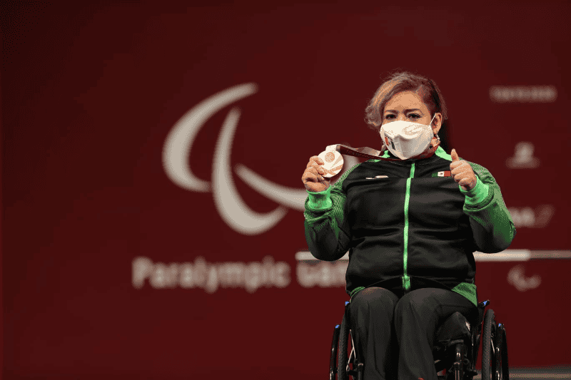Amalia Pérez compite en Levantamiento de Pesas de estos Juegos Paralímpicos 2024. Gobierno de México/ www.gob.mx&nbsp;