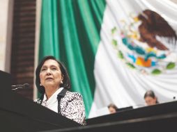 Amalia García Medina, senadora por Movimiento Ciudadano. X / @amaliagarciamx