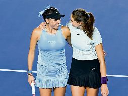 Giuliana Olmos y Aleksandra Panova tendrán su siguiente juego mañana.