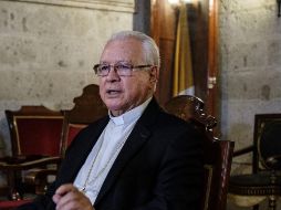 Robles Ortega también recordó que hay zonas y estados del país que han sido abandonados por el Gobierno Federal y, en su lugar, han llegado grupos del crimen organizado que se han apoderado de estas entidades y han obligado a los habitantes a huir de sus hogares. EL INFORMADOR / J. Urrutia