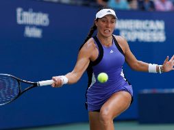 Ayer, Pegula venció 6-4, 6-2 a Diana Shnaider. EFE/C. Gunther