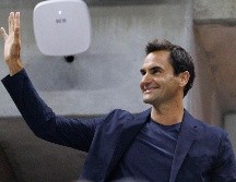 Roger Federer estuvo presente ayer en el US Open y recibió una gran ovación. EFE/C. Gunther