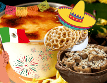 Hoy te traemos cinco opciones de postres típicos mexicanos que puedes incluir en tu festejo patrio del 16 de septiembre. GOBIERNO DE MÉXICO/ www.gob.mx/ ESPECIAL/ CANVA