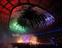 El Stade de France fue sede de la fiesta que se vivió en la ceremonia de clausura. EFE/ J. Etxezarreta.