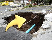 El municipio de Guadalajara es donde se registran más socavones. EL INFORMADOR / ARCHIVO