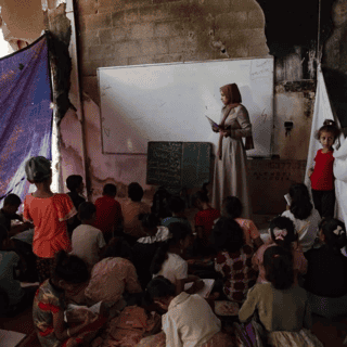 Miles de estudiantes en Gaza se quedan sin escuela por la guerra