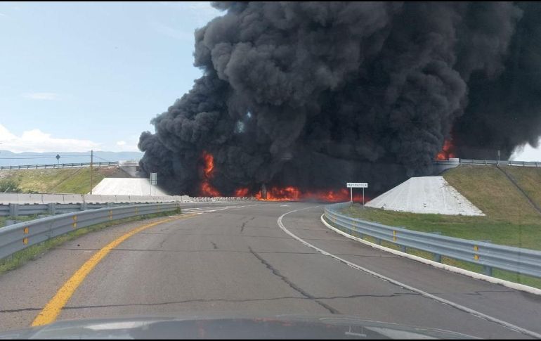 Debido al incidente, la circulación está cerrada en ambos sentidos.ESPECIAL