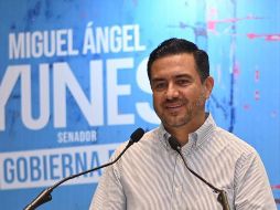 En un pronunciamiento ante los medios de comunicación, acompañada del presidente del PAN , Marko Cortés, la senadora exigió que Yunes se pronuncie en contra de la reforma judicial. ESPECIAL