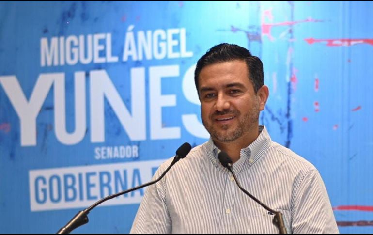 En un pronunciamiento ante los medios de comunicación, acompañada del presidente del PAN , Marko Cortés, la senadora exigió que Yunes se pronuncie en contra de la reforma judicial. ESPECIAL