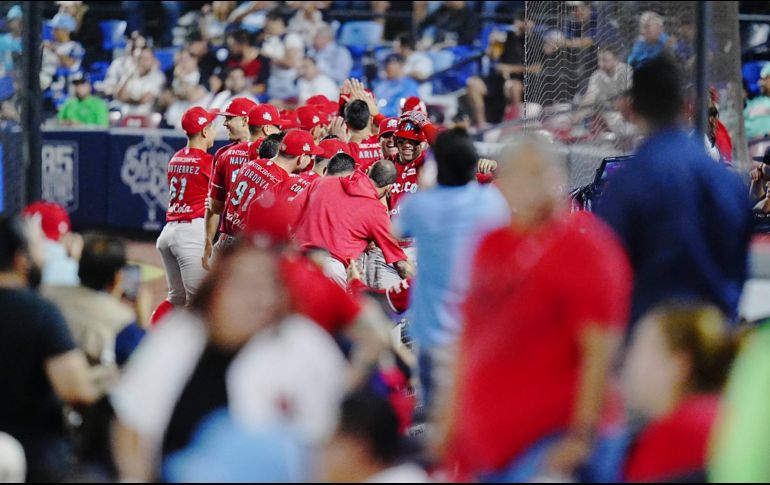 Los Diablos suman su decimoséptimo título en la historia de la liga, consolidándose como el equipo con más campeonatos. IMAGO7.