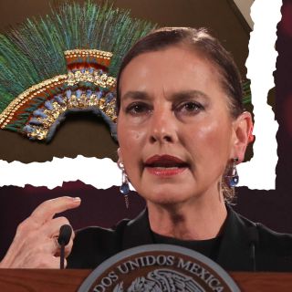 Beatriz Gutiérrez Müller acusa a Austria de "esconder algo" por no devolver el penacho de Moctezuma