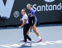 Aclamada por la afición tapatía al deporte blanco, Victoria Azarenka vive un difícil debut en el Guadalajara Open AKRON. EL INFORMADOR / A. Navarro