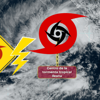 "Ileana" se convierte en tormenta tropical; alertan a Jalisco y seis estados más