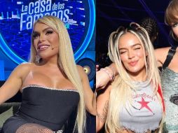 Desde hace tiempo los fanáticos han realizado varias comparaciones entre Karol G y Wendy Guevara. INSTAGRAM / @soywendyguevaraoficia / X / @TSTheErasTour / @KevinMazur