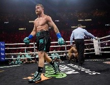 “La verdad, como lo he dicho, no más de ocho. No más de ocho”, afirmó Canelo con confianza en la conferencia de prensa previa al combate. AP / ARCHIVO