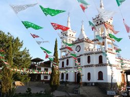 Parroquia de San Cristóbal en Mazamitla, Pueblo Mágico de Jalisco. NOTIMEX/ARCHIVO