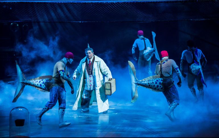 El espectáculo del Cirque du Soleil 