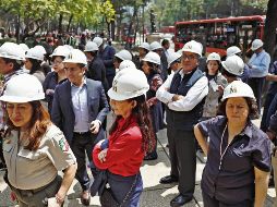Dependencias de todo el país participaron en actividades de prevención. EFE