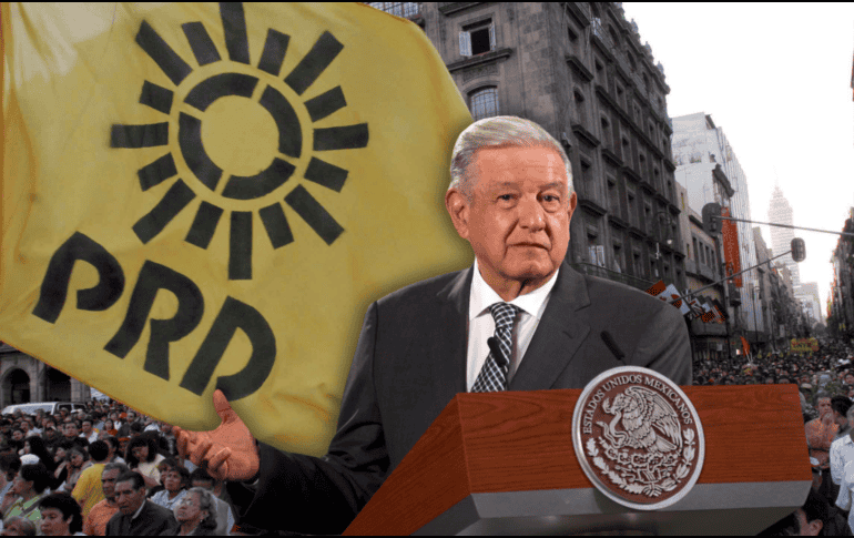 En medio de la pérdida de registro del PRD, López Obrador hace un llamado a 