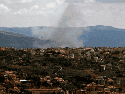 El bombardeo israelí fue contra el suburbio sur de Beirut. ESPECIAL / EFE