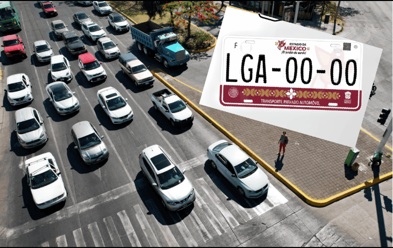 El reemplacamiento tiene el objetivo de promover la seguridad pública, otorgándoles una identidad propia a los vehículos. EL INFORMADOR/ARCHIVO ESPECIAL/X @Edomex
