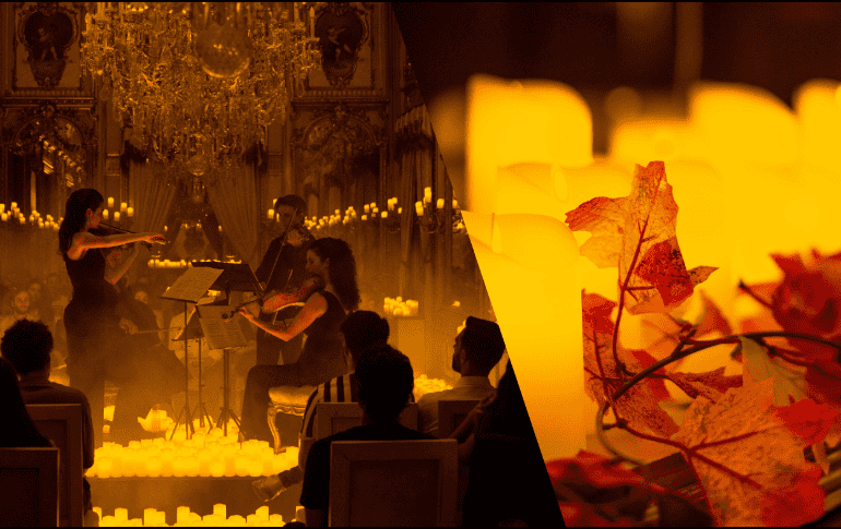 Candlelight es una serie de conciertos que ofrece una experiencia multisensorial a los asistentes. ESPECIAL/CANDLELIGHT