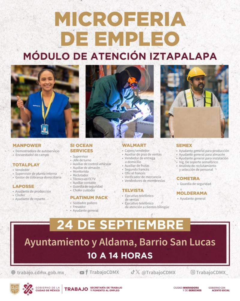 &nbsp;Especial / &nbsp;@TrabajoCDMX