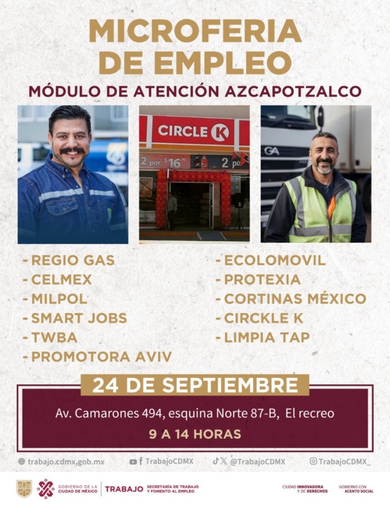 Especial / &nbsp;@TrabajoCDMX&nbsp;