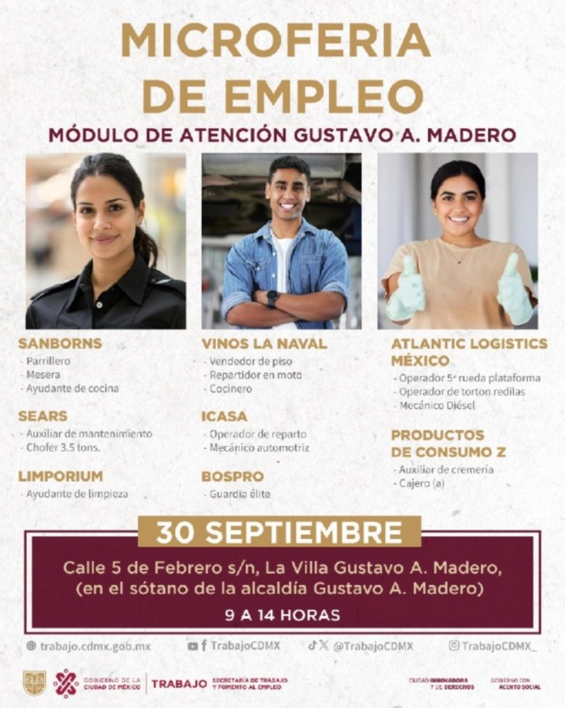 Especial / &nbsp;@TrabajoCDMX&nbsp;&nbsp;