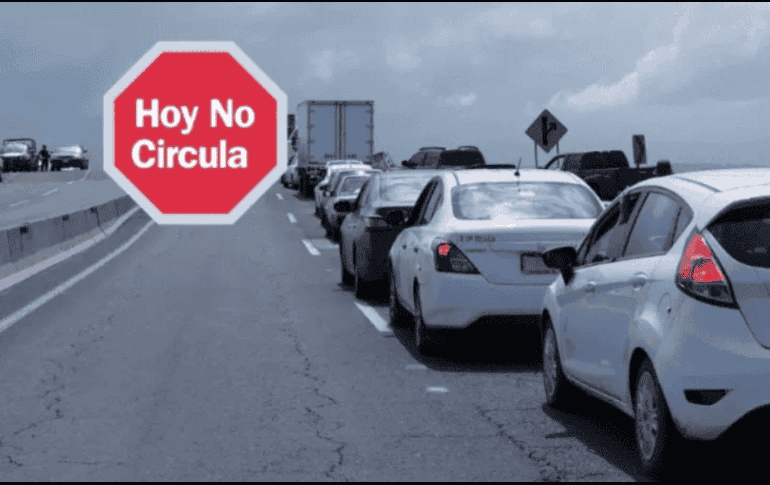 Las limitaciones se determinan en función del último dígito de la placa y el color del engomado del vehículo. ESPECIAL/SUN/ J. Alvarado.