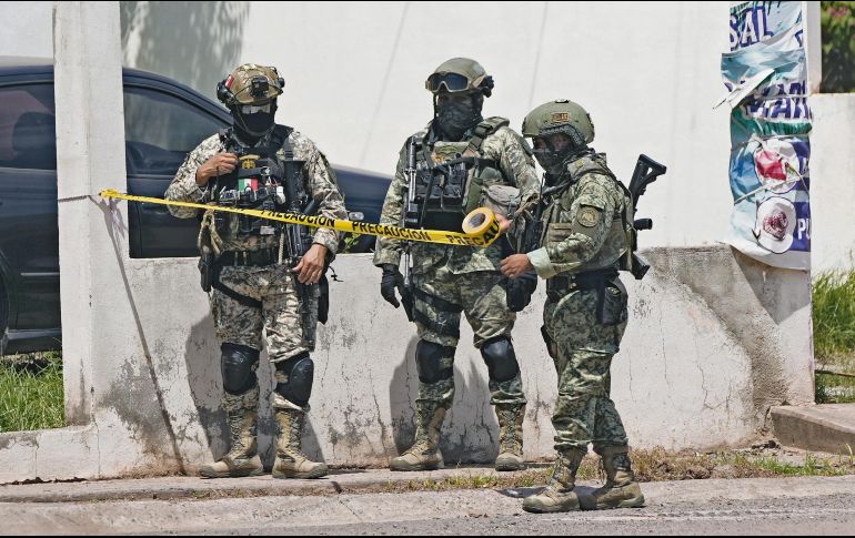 El ejército mantiene operativos en Sinaloa desde hace un mes. ESPECIAL