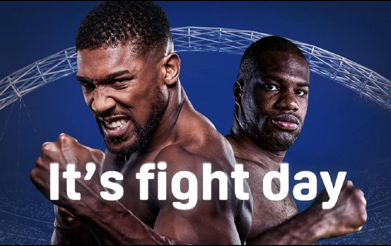 Joshua vs. Dubois será presenciada por 96 mil aficionados en el mítico estadio de Wembley. X/DAZNBoxing