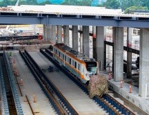 Así lucían las obras de la Línea 4 del Tren Ligero el pasado 31 de agosto. ESPECIAL / X: @GobiernoJalisco