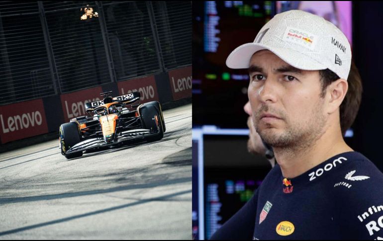 La escudería británica McLaren ha generado controversia debido a posibles irregularidades en el alerón trasero de su monoplaza, detectadas durante el Gran Premio de Azerbaiyán. EFE/ T. WHITE. SUN/ ARCHIVO.