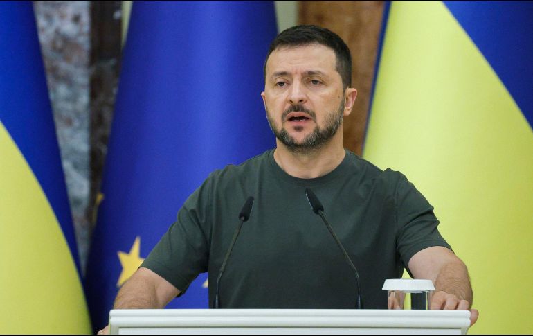 Zelenski adelantó parte del plan que expondrá en la Casa Blanca, pero no dio detalles. EFE/S. Dolzhenko