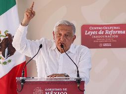 Durante su última visita a Veracruz, el Presidente Andrés Manuel López Obrador fue recibido por un grupo de trabajadores del Poder Judicial de la Federación, quienes se manifestaron en contra del titular del Poder Ejecutivo. SUN / H. Salvador