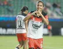 Paola García marcó el segundo tanto de la noche para las rojinegras, que vuelven a la senda del triunfo. IMAGO7