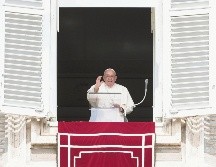 En el Ángelus en el Vaticano envío el mensaje por el ambientalista de Honduras. AP