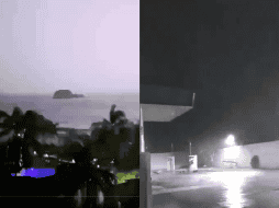 El presidente Andrés Manuel López Obrador y otras autoridades exhortaron a la gente a resguardarse. ESPECIAL/X