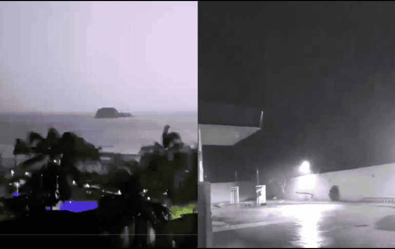 El presidente Andrés Manuel López Obrador y otras autoridades exhortaron a la gente a resguardarse. ESPECIAL/X