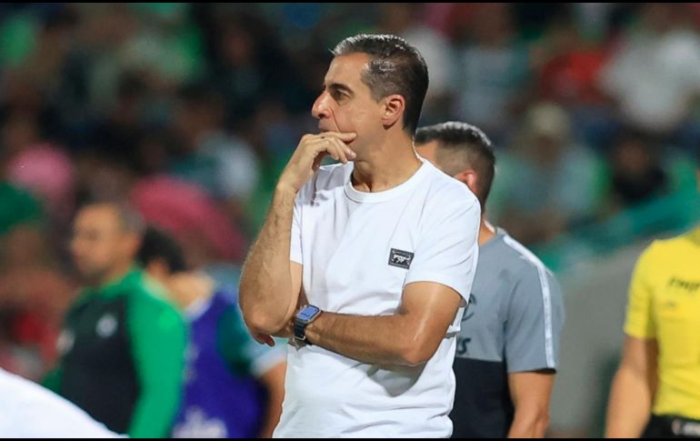 Renato Paiva. El domingo sus Diablos cayeron 2-0 con los Santos. IMAGO7/S. Perales